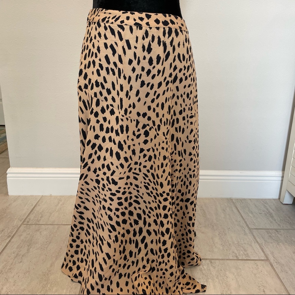 Apt 9 Animal Print Maxi Skirt EUC